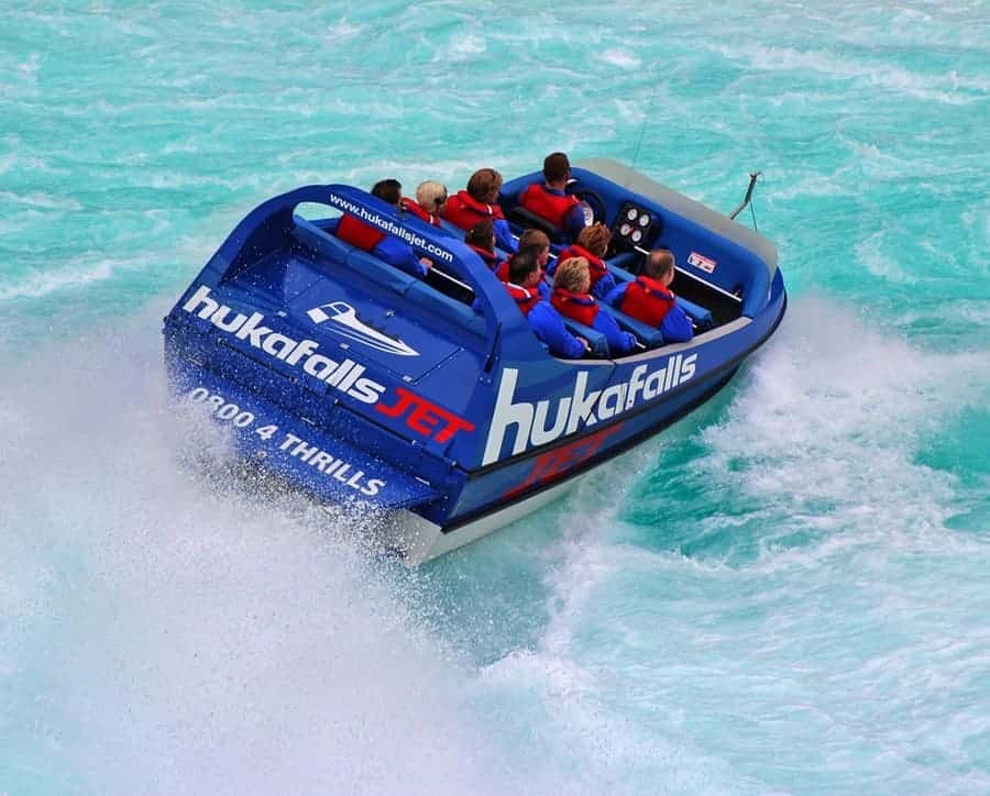 Boat Tours in Huka Falls