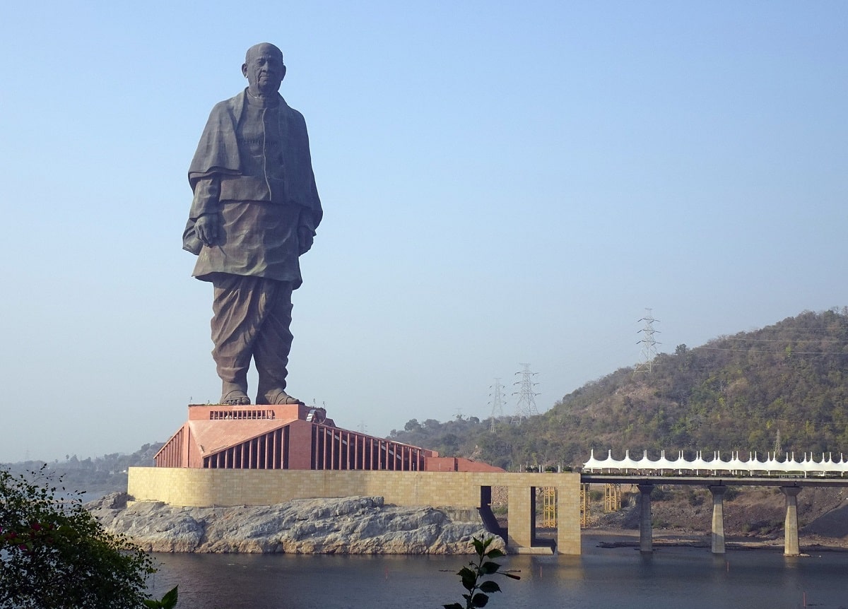 The Statue of Unity in Gujarat, India