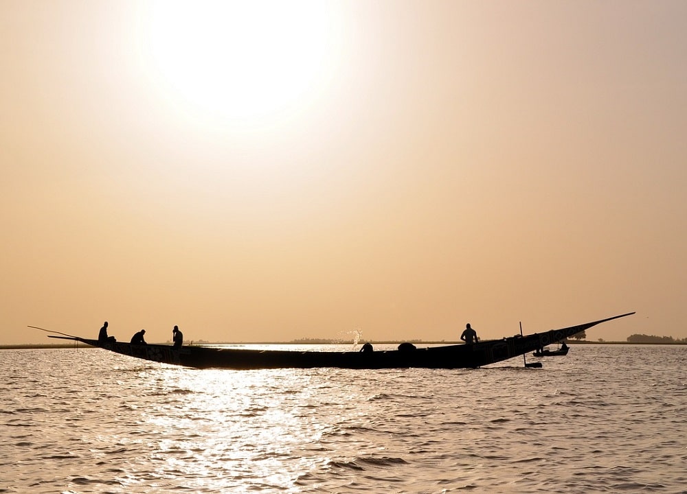 The Niger River, West Africa