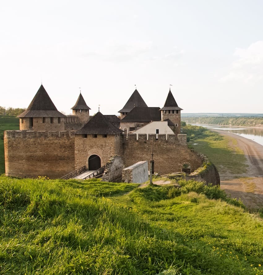 Khotyn Fortress in western Ukraine