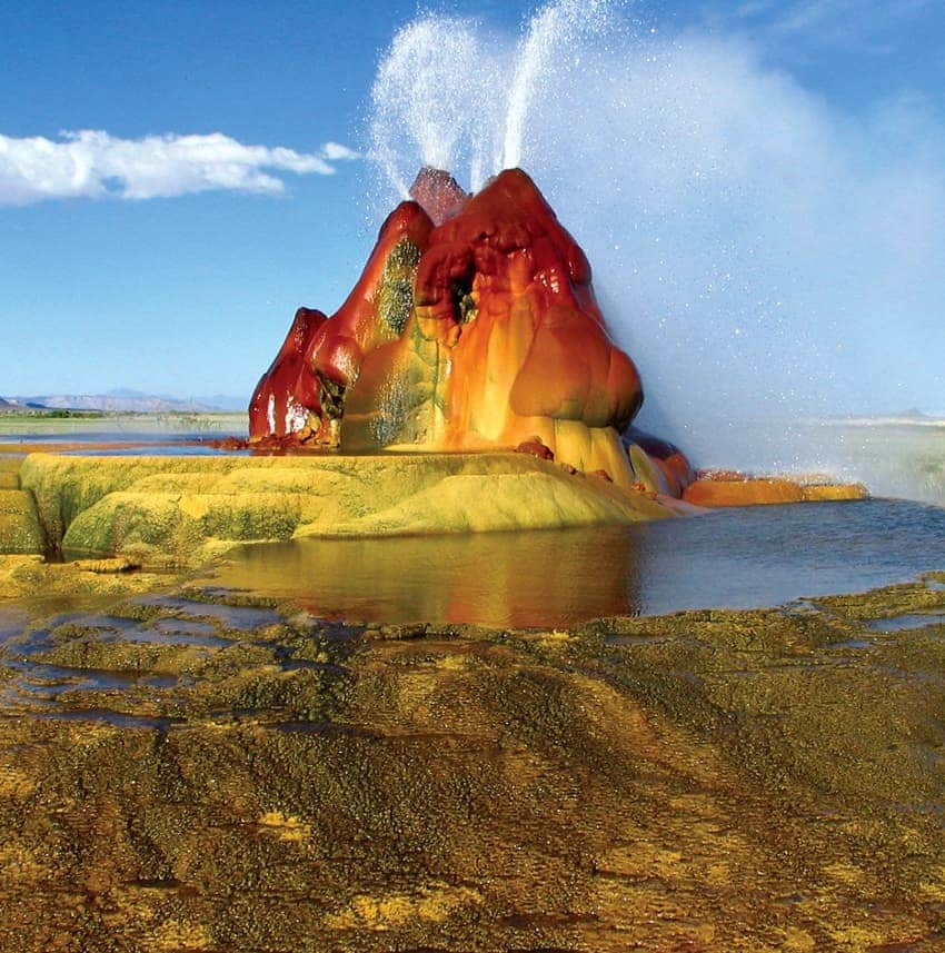 strangest things, the fly geyser nevada
