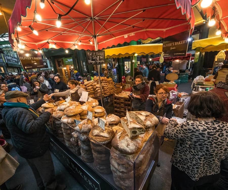 Borough Market in Southwark, London