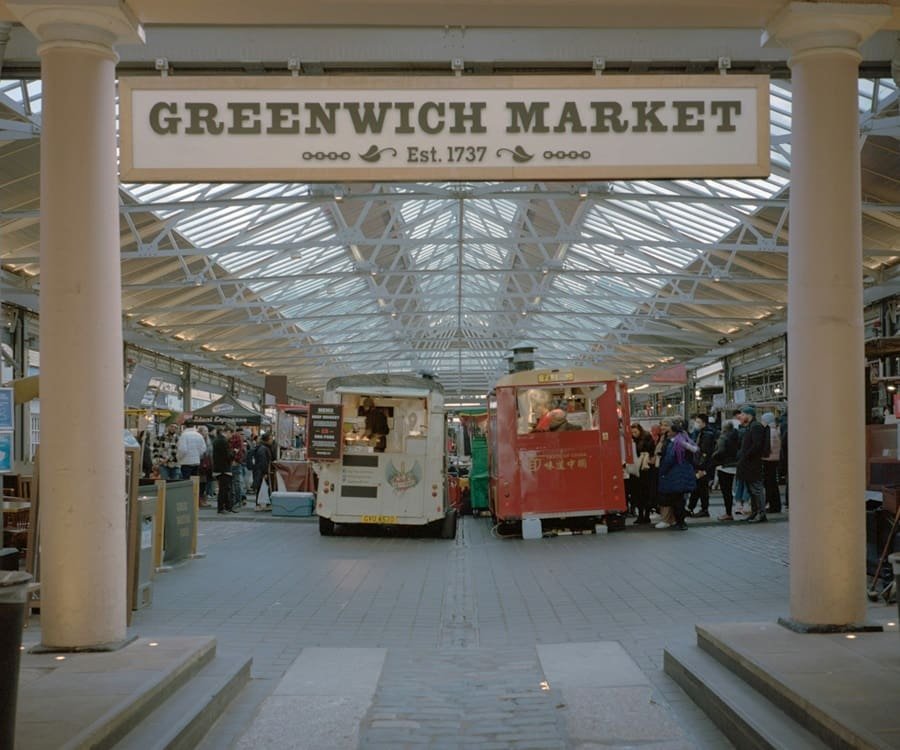 Greenwich Market in London, England