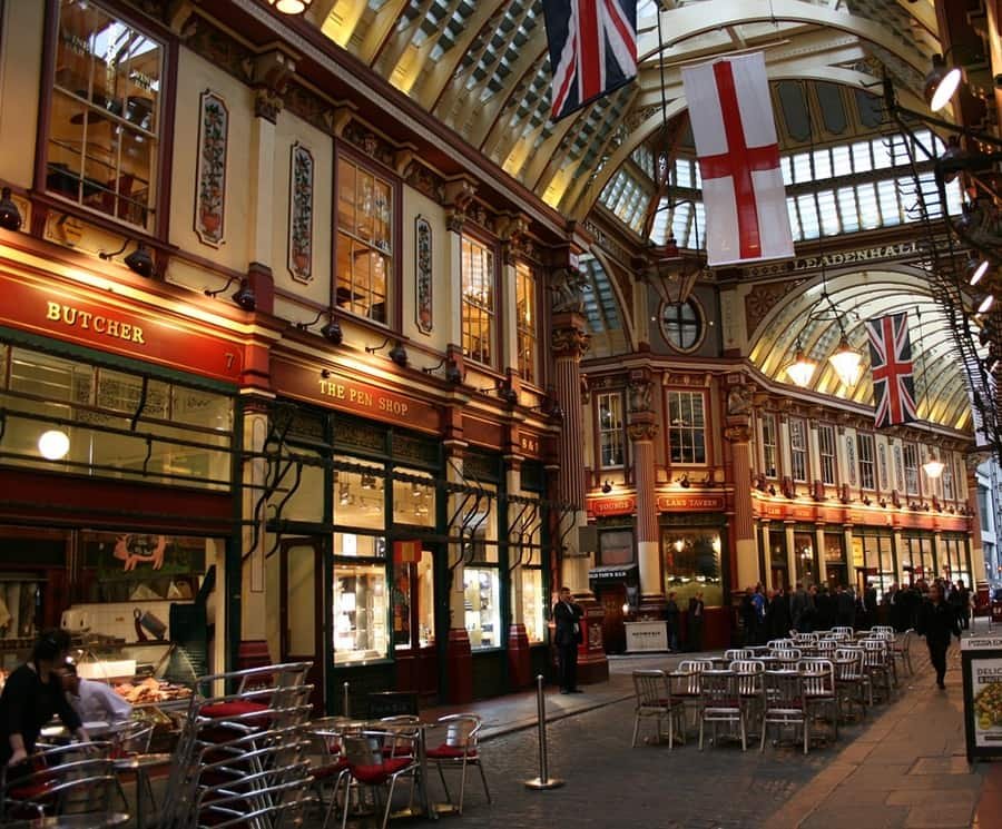 Leadenhall market, London