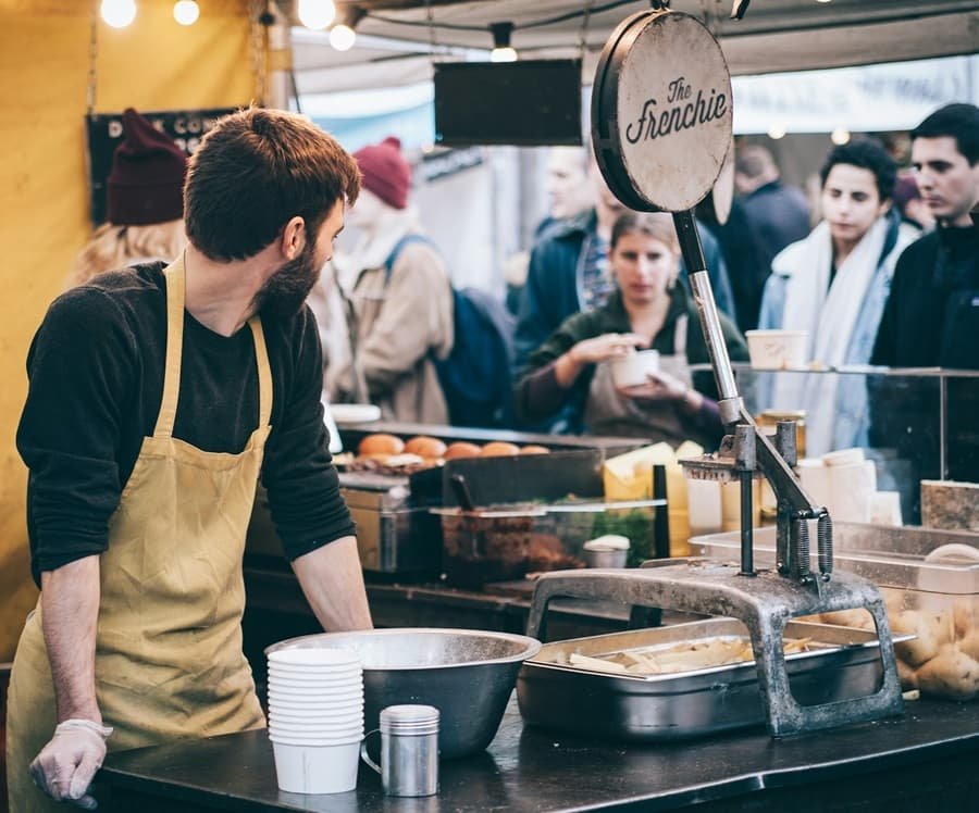 Southbank Centre Food Market, London, United Kingdom